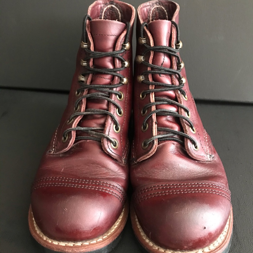 Iron Ranger Red wing shoes lace up boots
